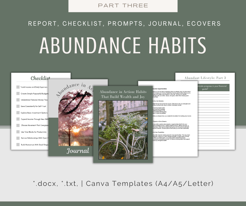 4-Part eCourse: Creating an Abundant Lifestyle