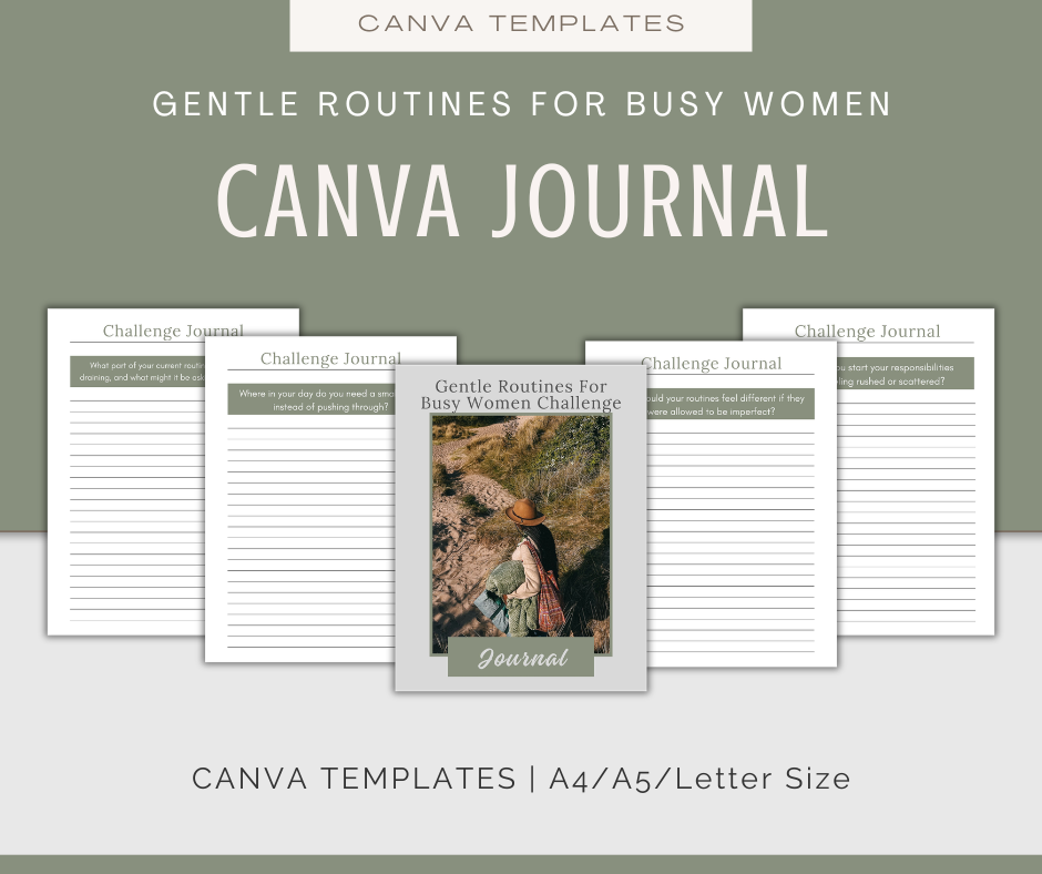 30-Day 'Gentle Routines For Busy Women' Challenge