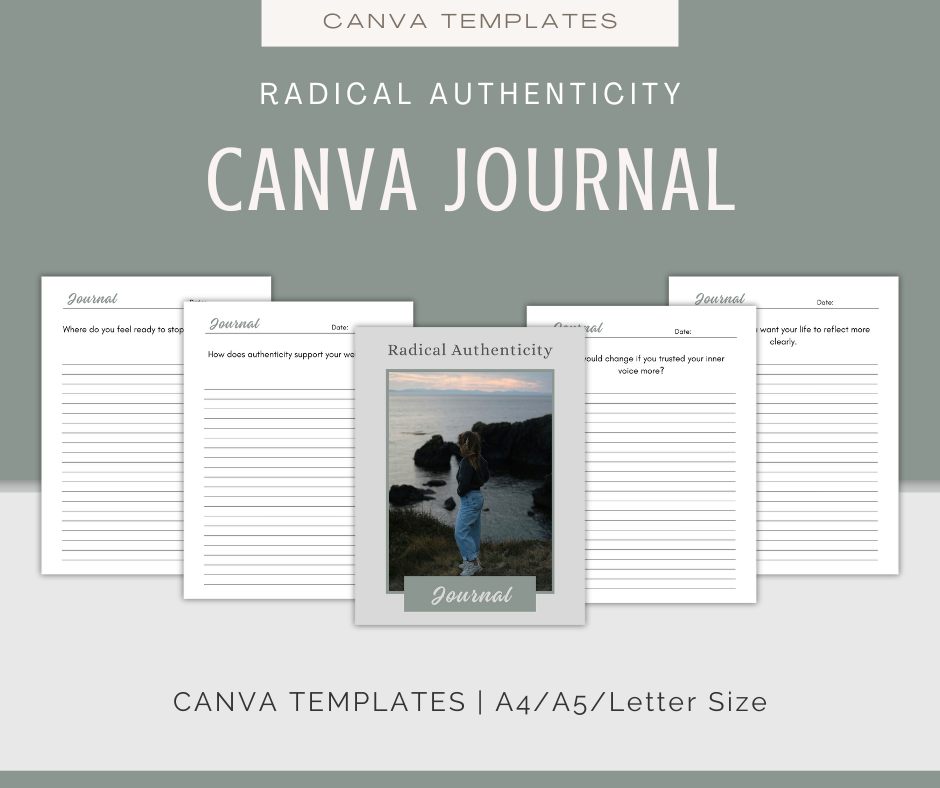 Radical Authenticity | Content & Journal Bundle