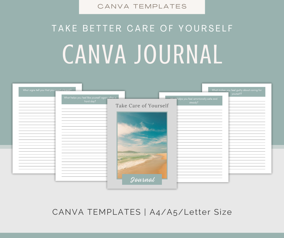 Take Better Care of Yourself | Content & Journal Bundle