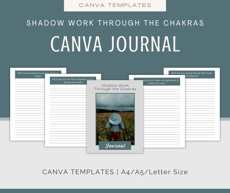 Shadow Work Through the Chakras | Content & Journal Bundle