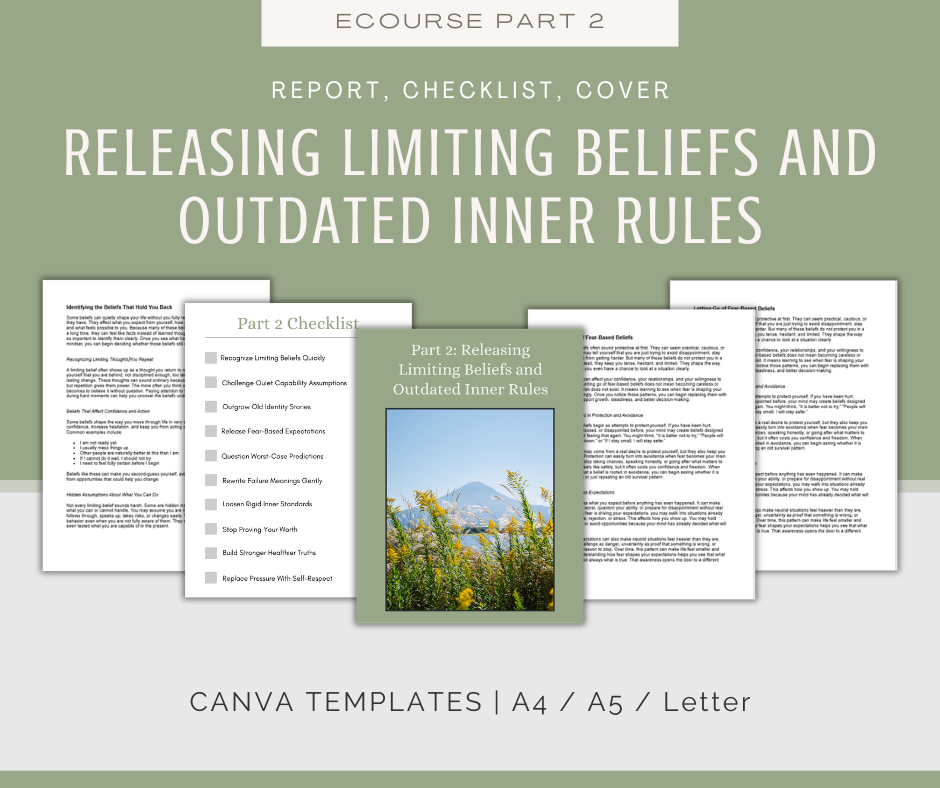 Life-Changing Mindset Shifts | MEGA Content and Templates Bundle