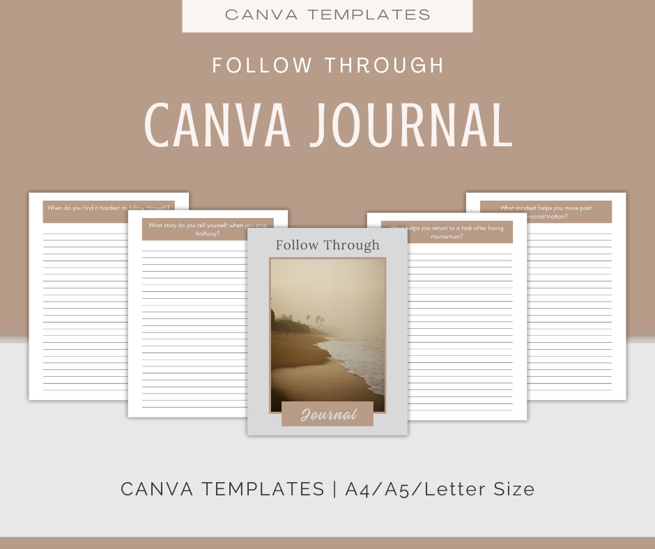 Follow Through | Content & Journal Bundle