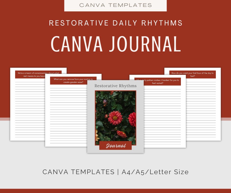 Restorative Daily Rhythms | Content & Journal Bundle