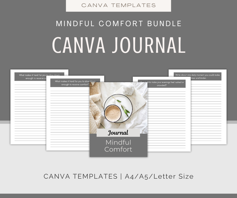 Mindful Comfort | Content & Journal Bundle