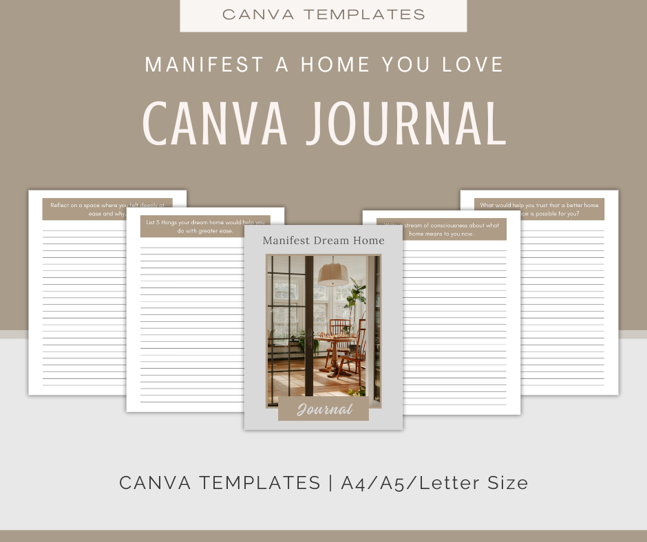 Manifest a Home You Love | Content & Journal Bundle