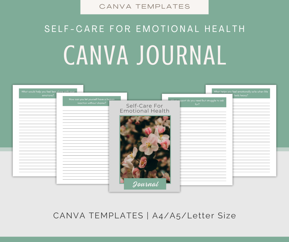 Self-Care For Emotional Health | Content & Journal Bundle