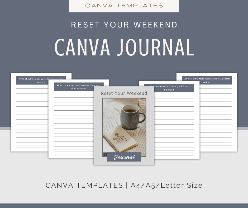 Reset Your Weekend | Content & Journal Bundle