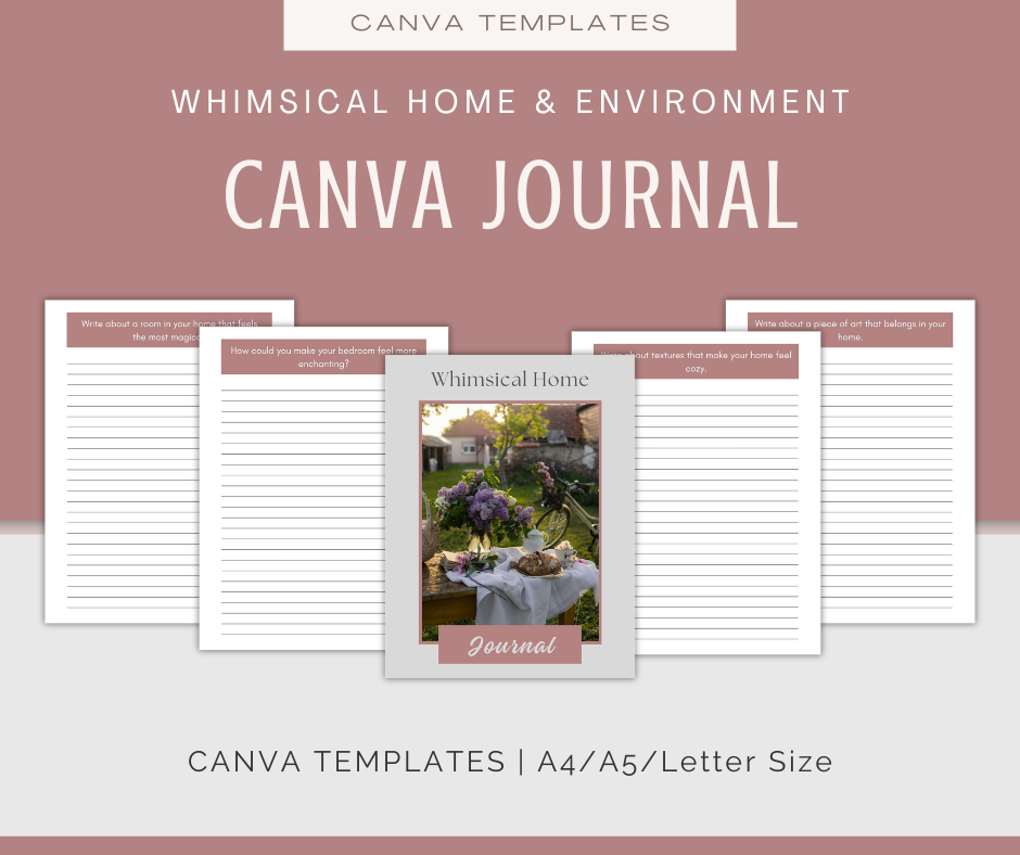 Whimsical Home and Environment | Content & Journal Bundle