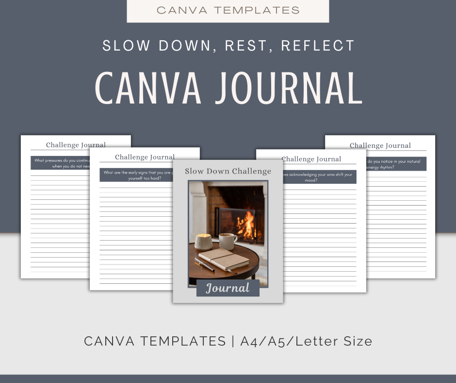 30-Day Slow Down, Rest, Reflect Challenge