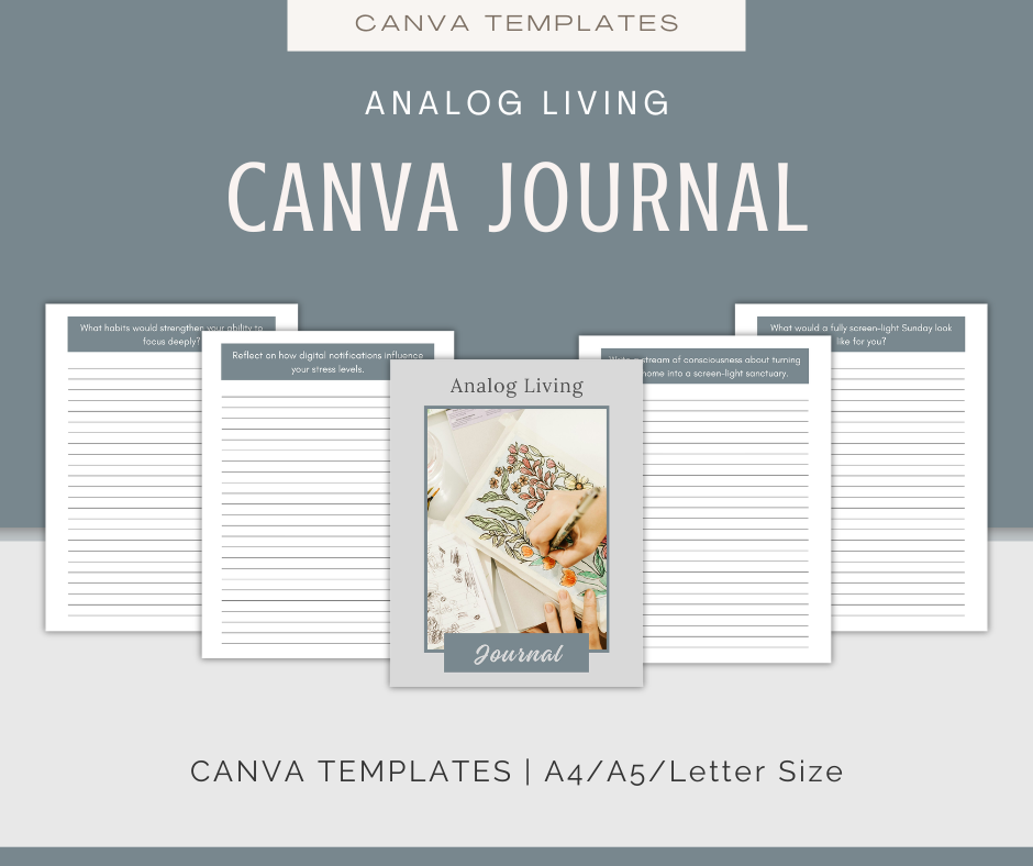 Analog Living | Content & Journal Bundle