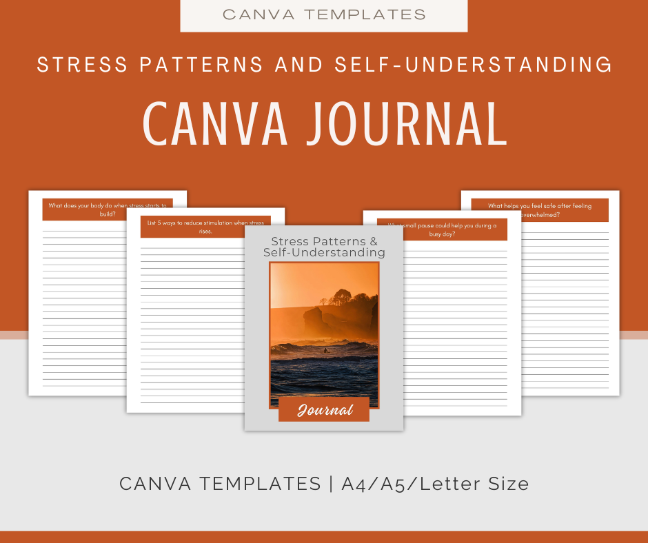 Stress Patterns and Self-Understanding | Content & Journal Bundle