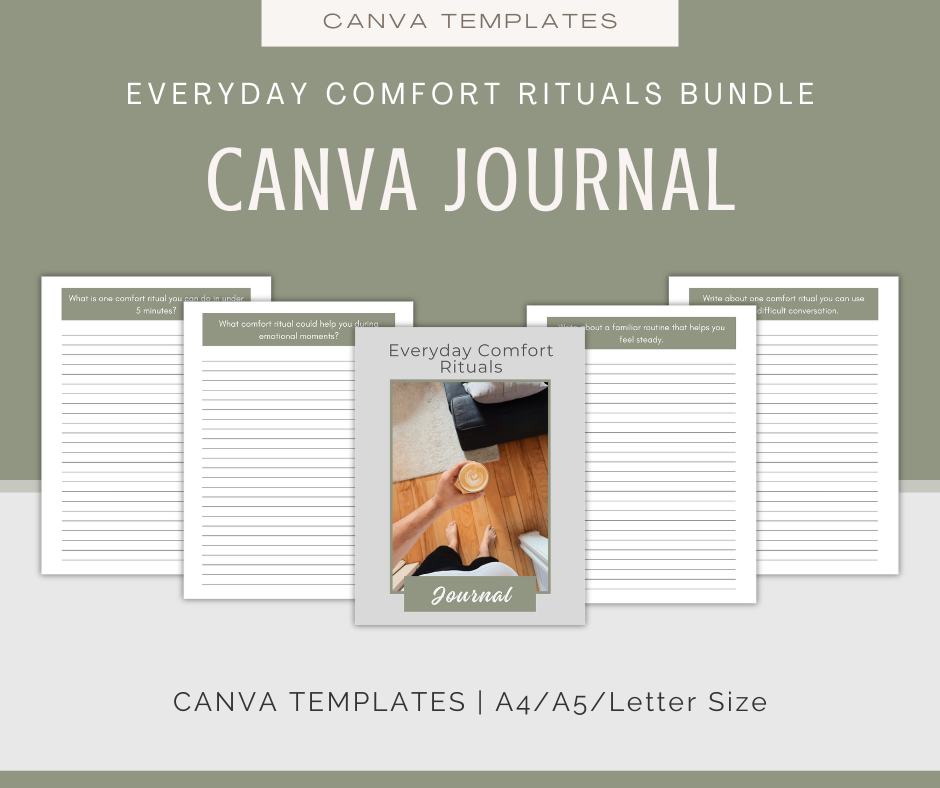 Everyday Comfort Rituals | Content & Journal Bundle