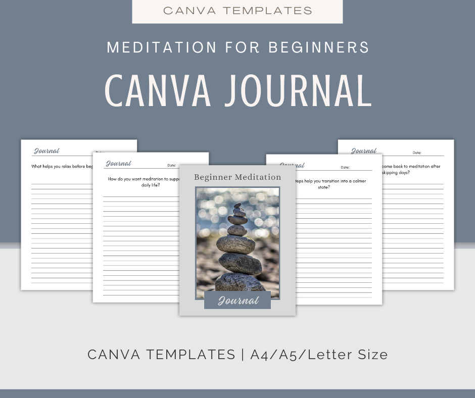 Meditation For Beginners | Content & Journal Bundle