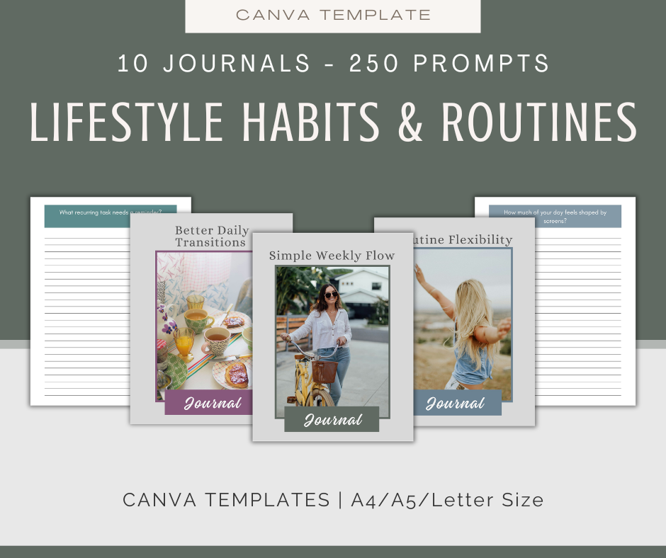 100 Mini Journals | Journal and Prompts Bundle