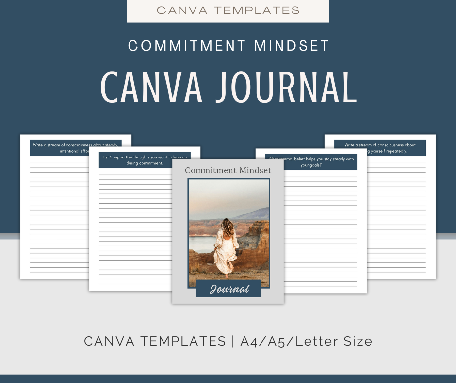 Commitment Mindset | Content & Journal Bundle