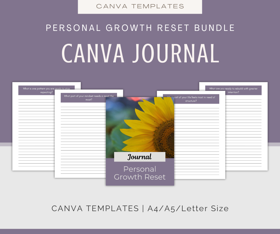 Personal Growth Reset | Content & Journal Bundle