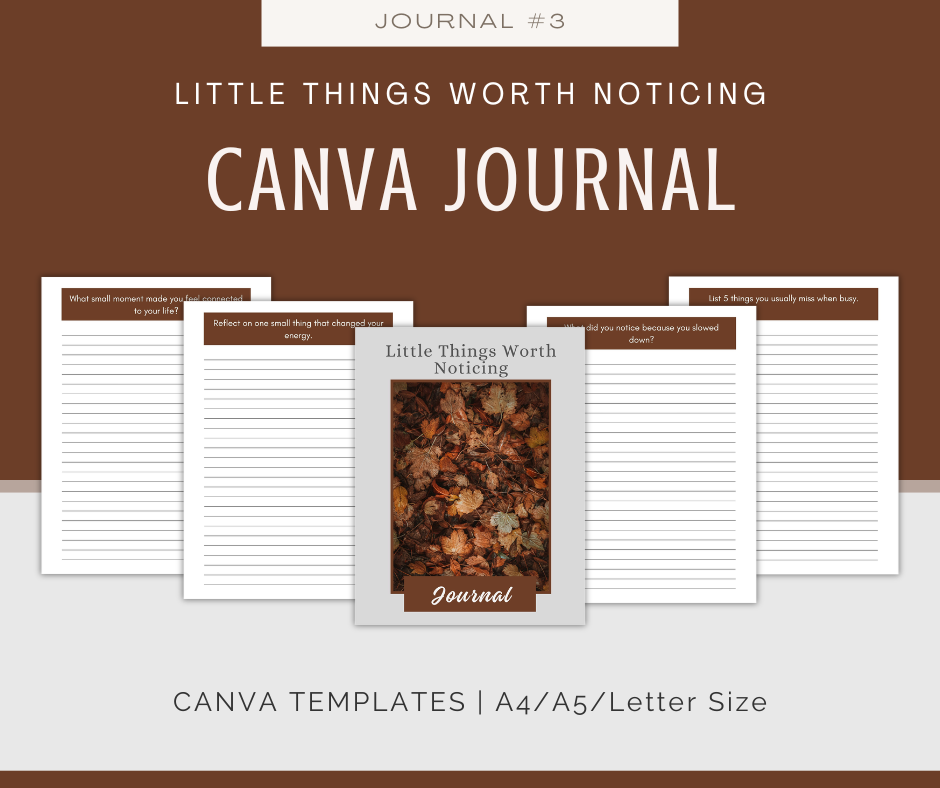 Micro-Moments of Gratitude and Joy Journal Collection | 10 Journals