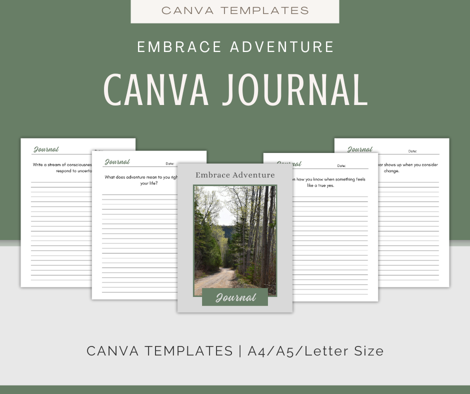 Embrace Adventure | Content & Journal Bundle