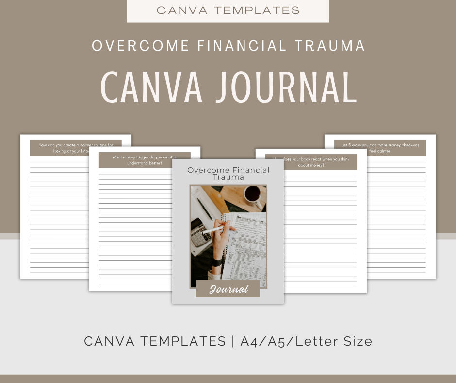 Overcome Financial Trauma | Content & Journal Bundle