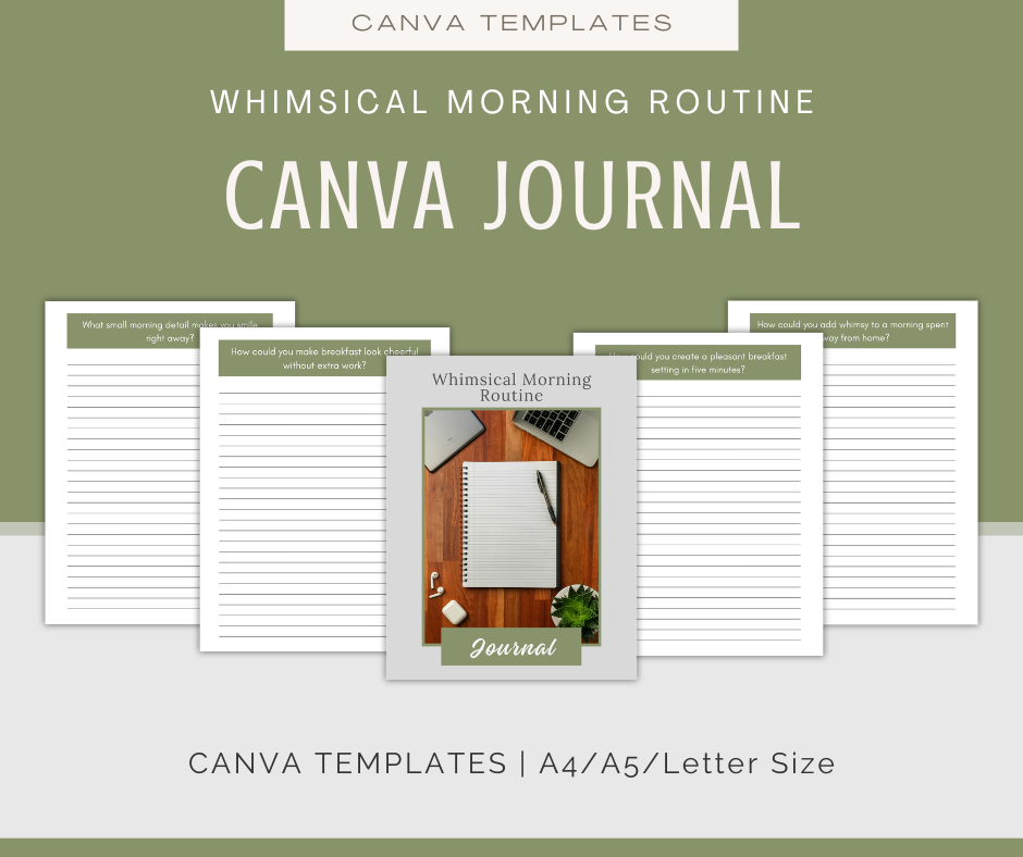 Whimsical Morning Routine | Content & Journal Bundle