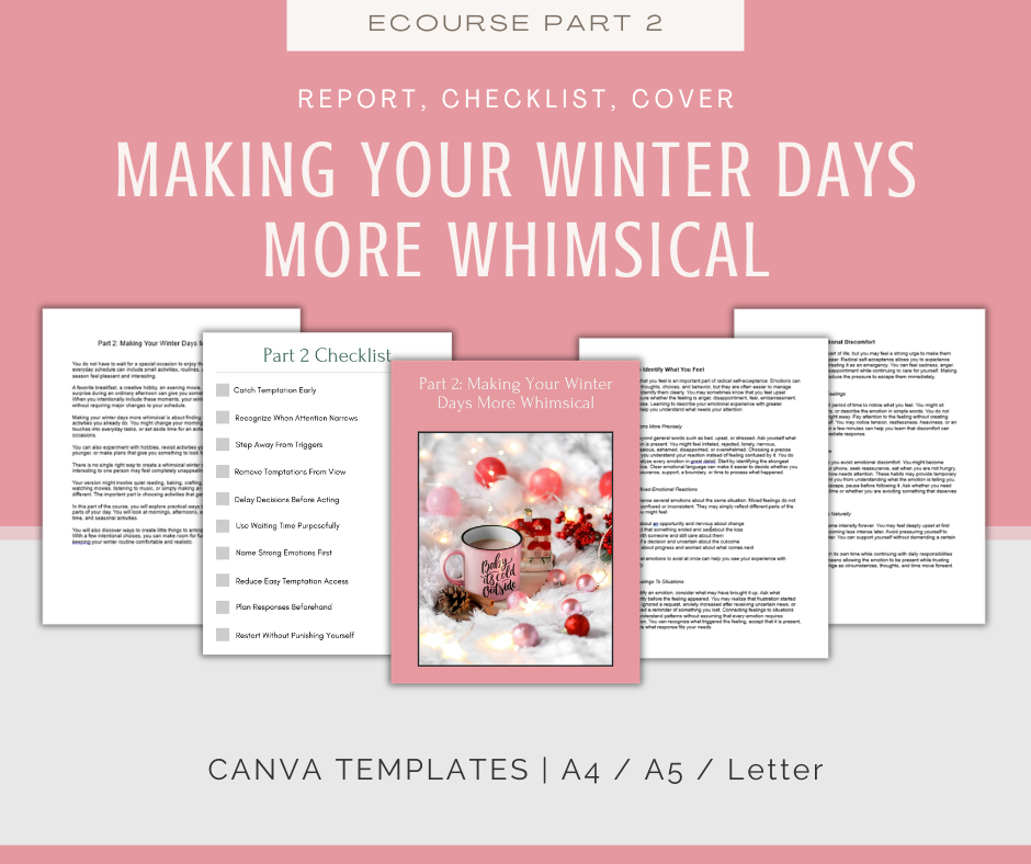 Whimsical Winter | MEGA Content and Templates Bundle