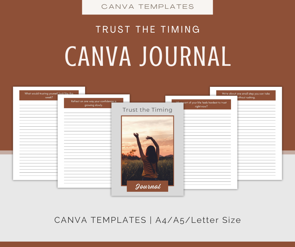 Trust the Timing | Content & Journal Bundle