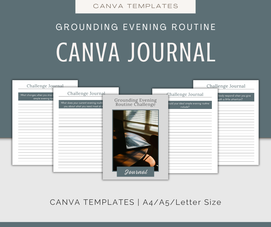 30-Day 'Grounding Evening Routine' Challenge