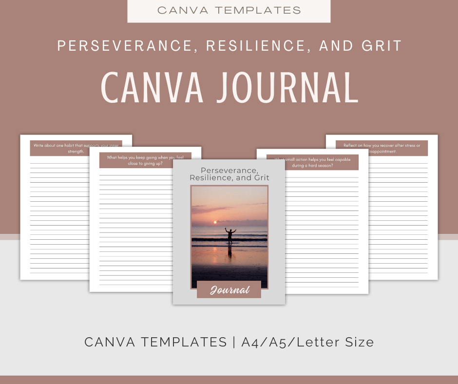 Perseverance, Resilience, and Grit | Content & Journal Bundle