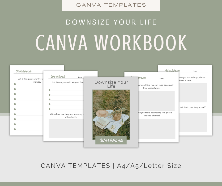 Downsize Your Life | Content & Journal Bundle