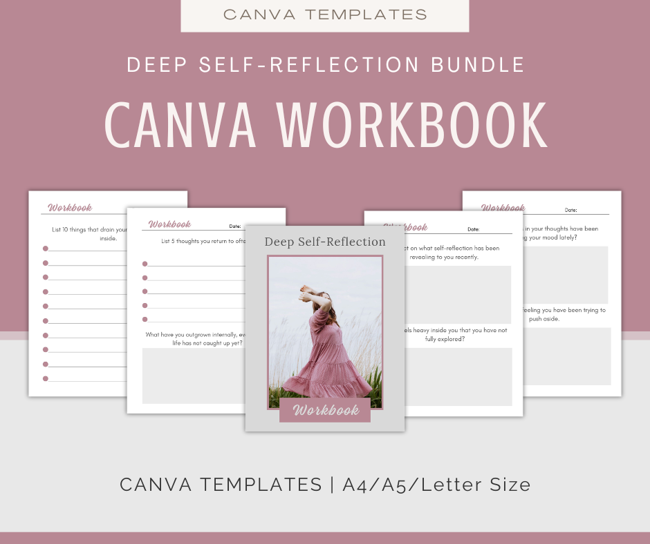 Deep Self-Reflection | Content & Journal Bundle