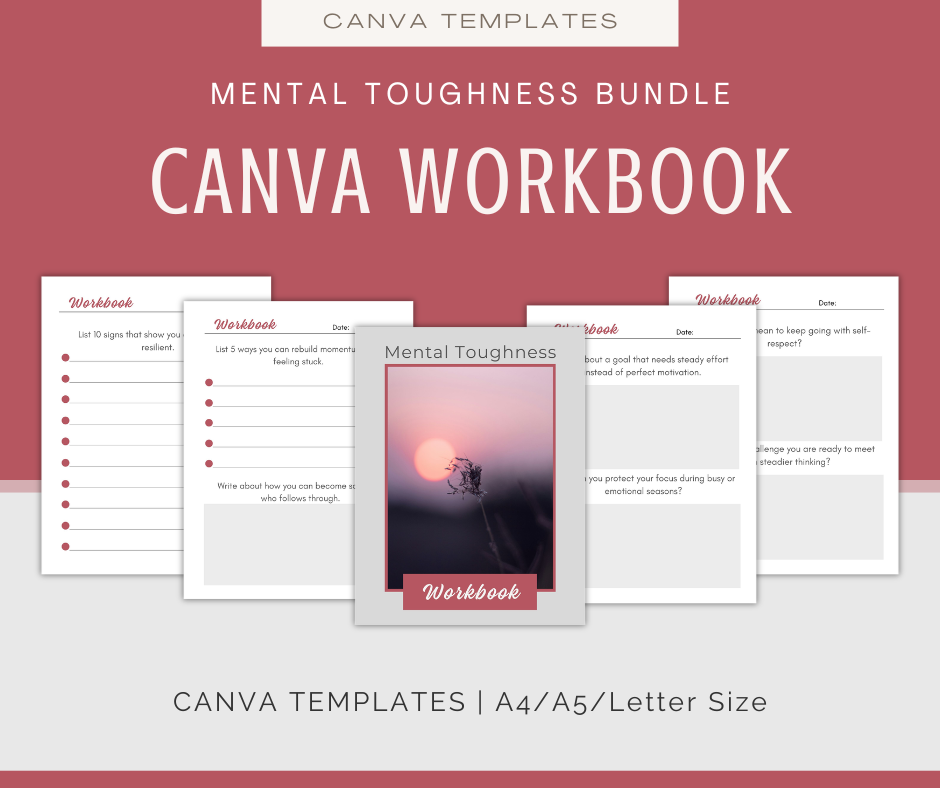 Mental Toughness | Content & Journal Bundle