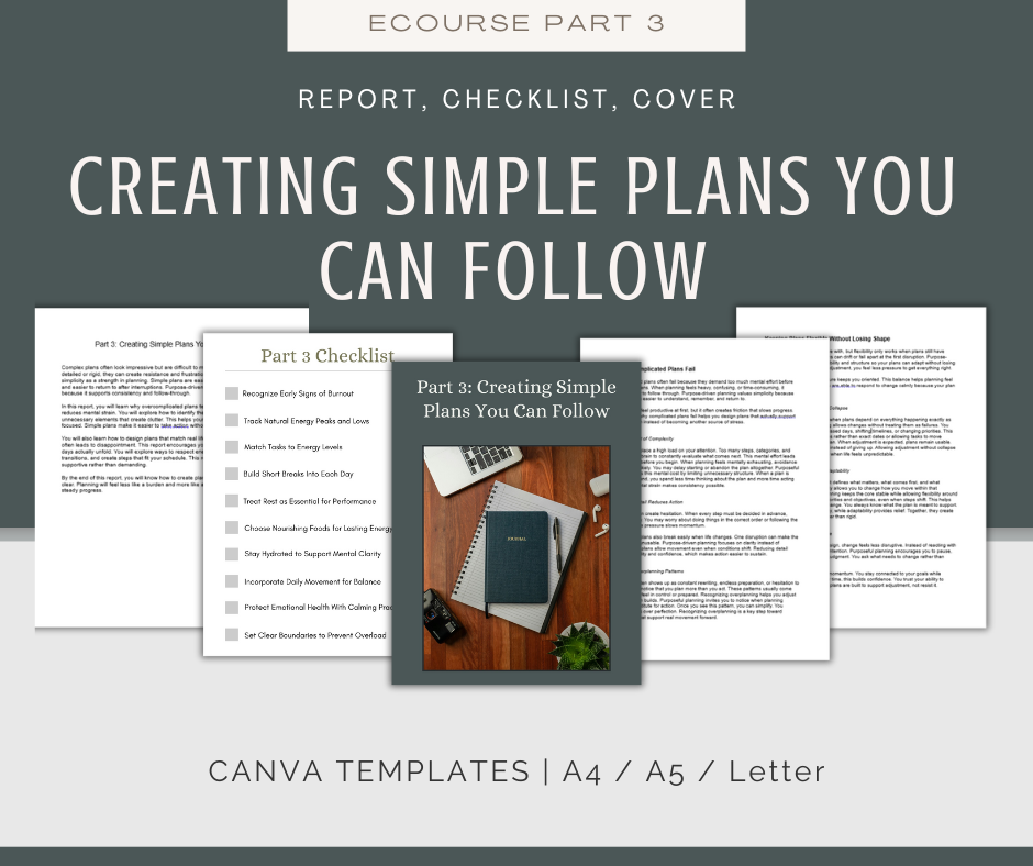 Planning With Purpose | MEGA Content and Templates Bundle