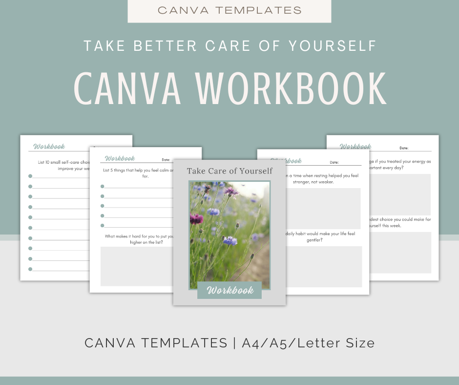Take Better Care of Yourself | Content & Journal Bundle
