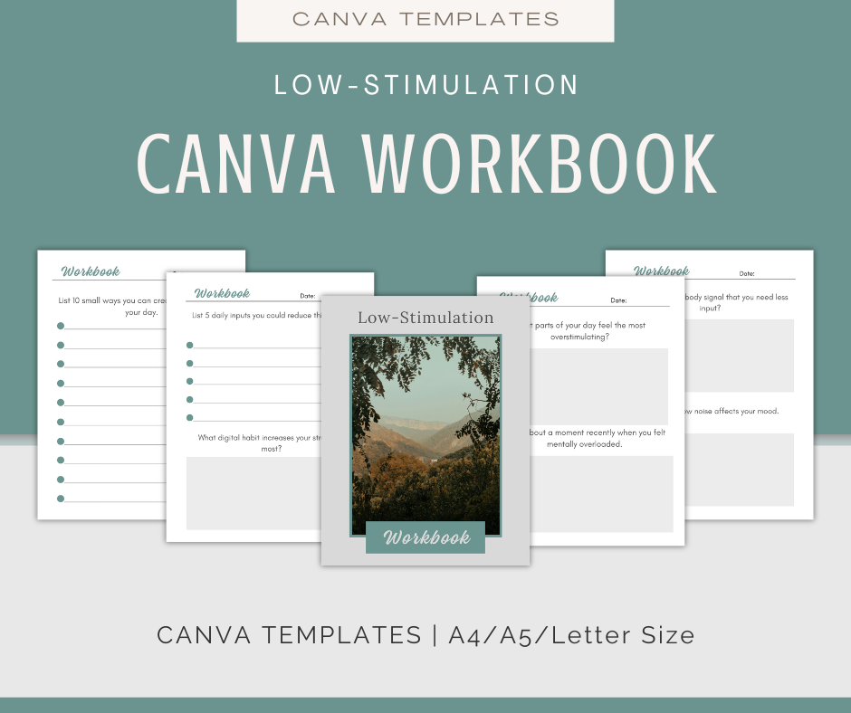 Low-Stimulation | Content & Journal Bundle