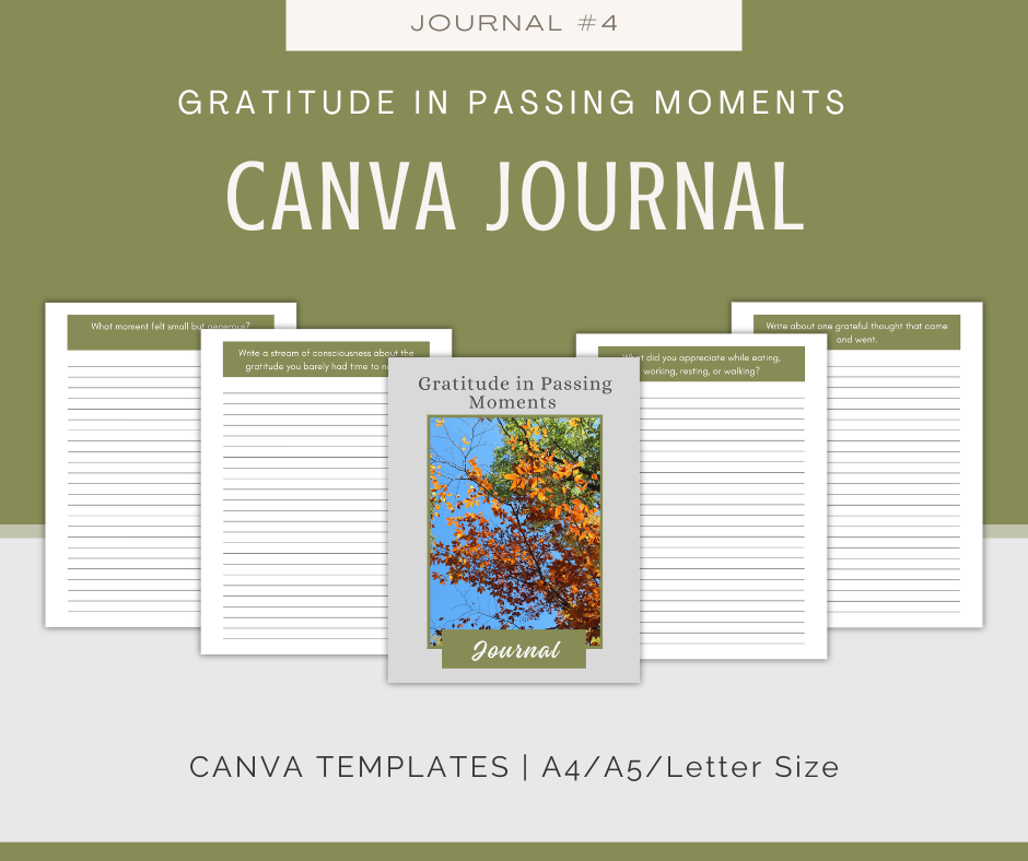 Micro-Moments of Gratitude and Joy Journal Collection | 10 Journals