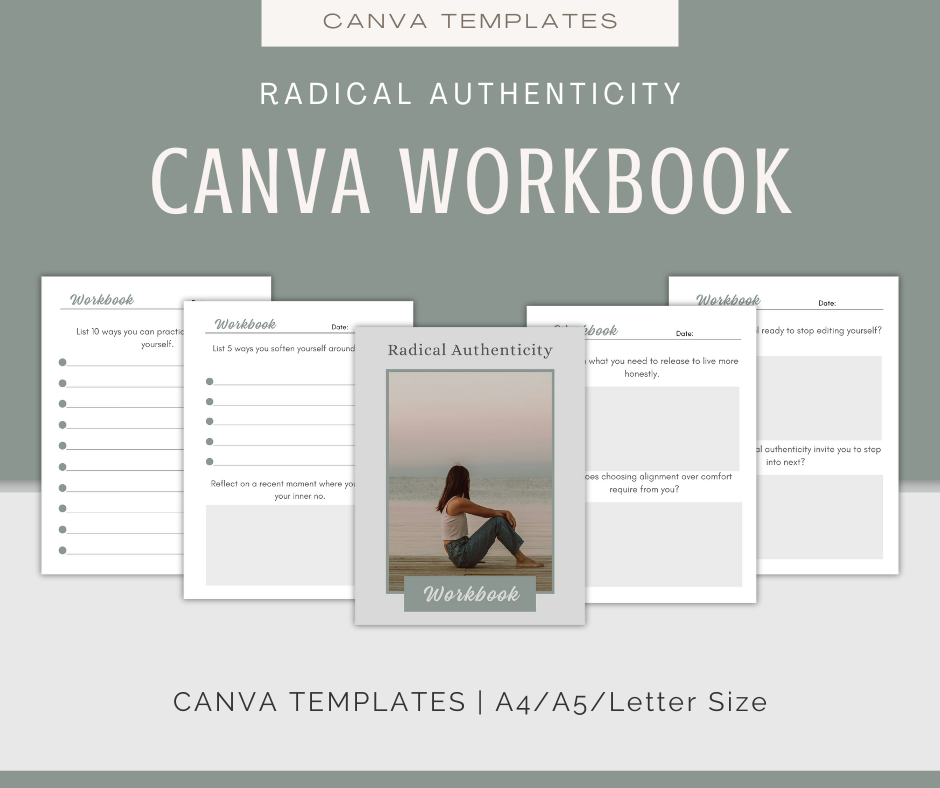 Radical Authenticity | Content & Journal Bundle