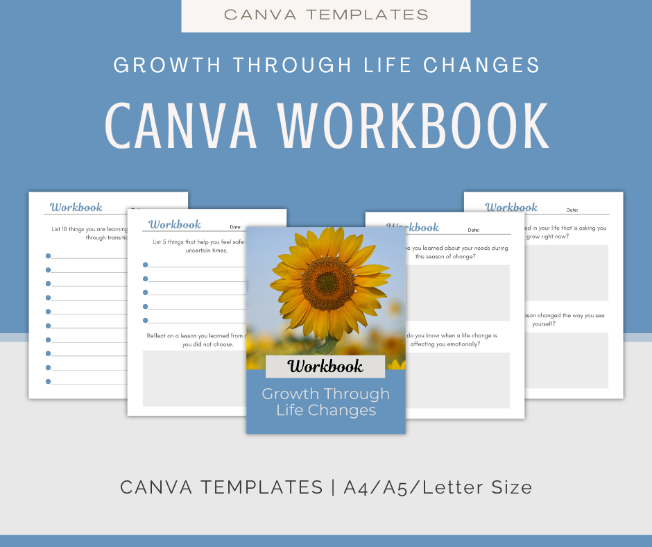 Growth Through Life Changes | Content & Journal Bundle
