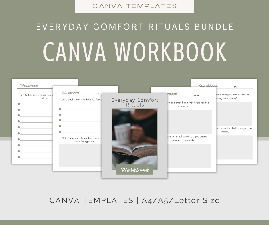 Everyday Comfort Rituals | Content & Journal Bundle