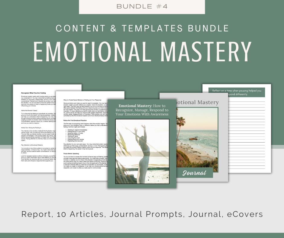 Year of Personal Growth Bundles | 12 Bundles