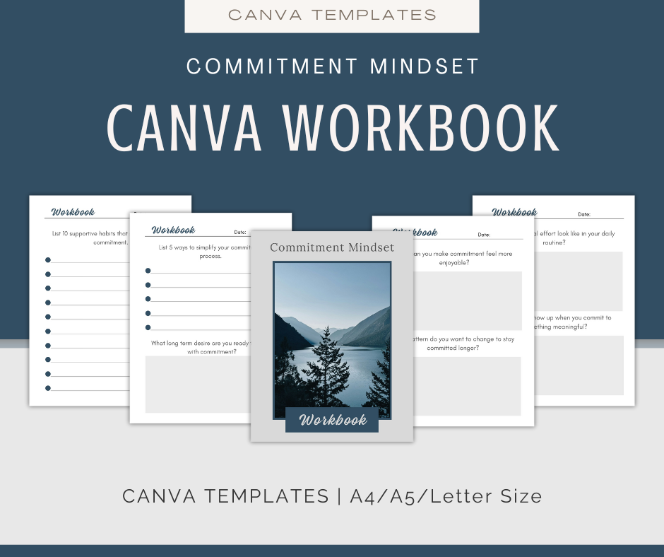 Commitment Mindset | Content & Journal Bundle