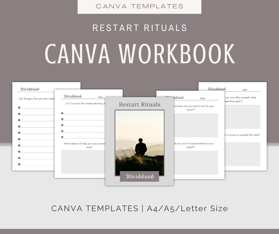 Restart Rituals | Content & Journal Bundle