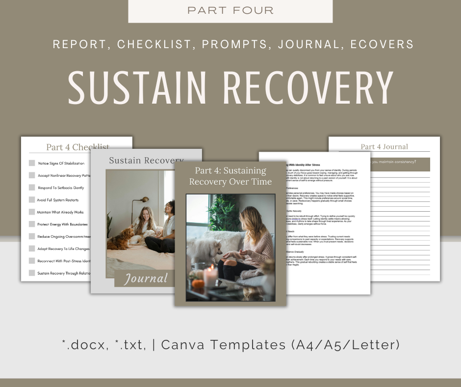 4-Part eCourse: Stress Recovery