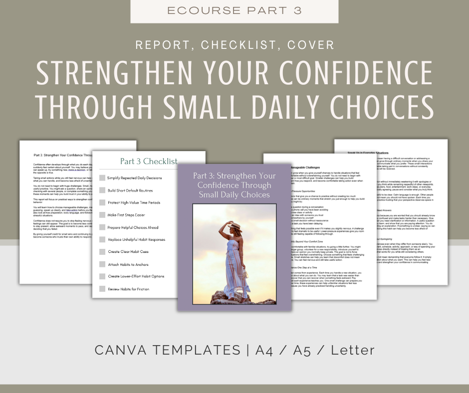Self-Worth and Confidence | MEGA Content and Templates Bundle