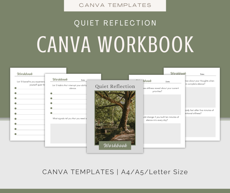 Quiet Reflection | Content & Journal Bundle