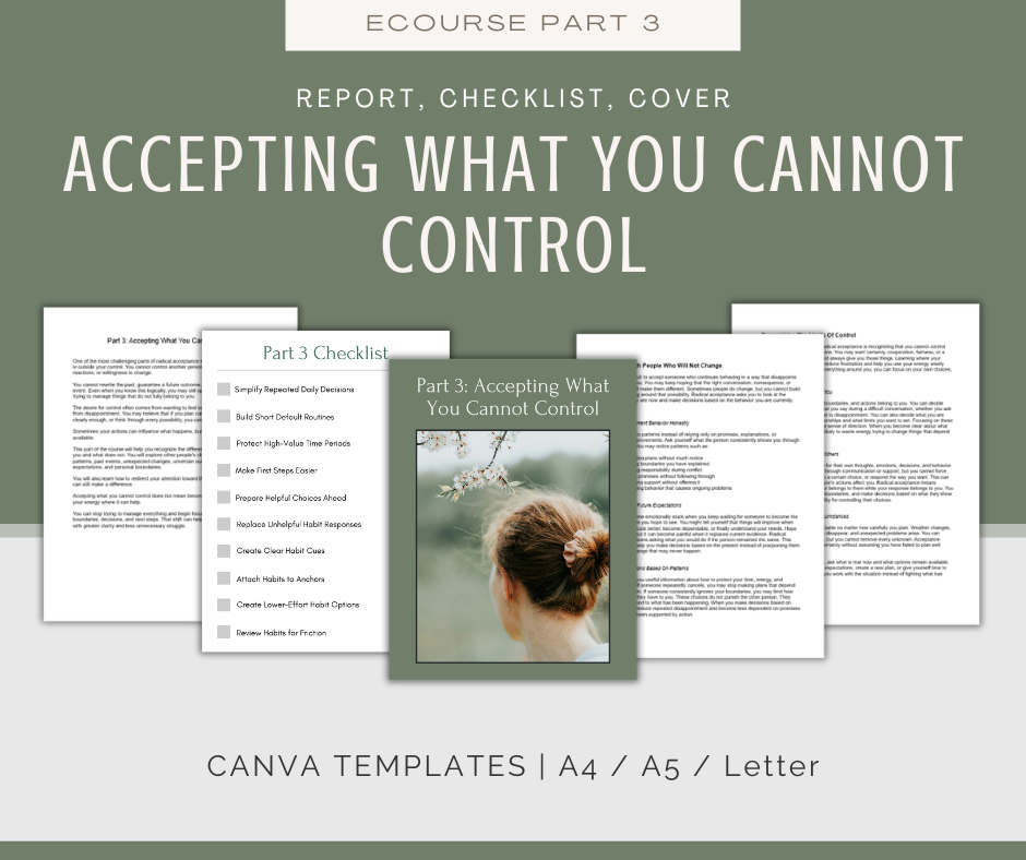 Radical Self-Acceptance | MEGA Content and Templates Bundle