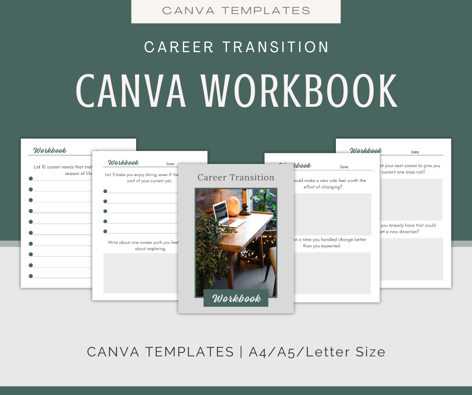 Career Transition | Content & Journal Bundle