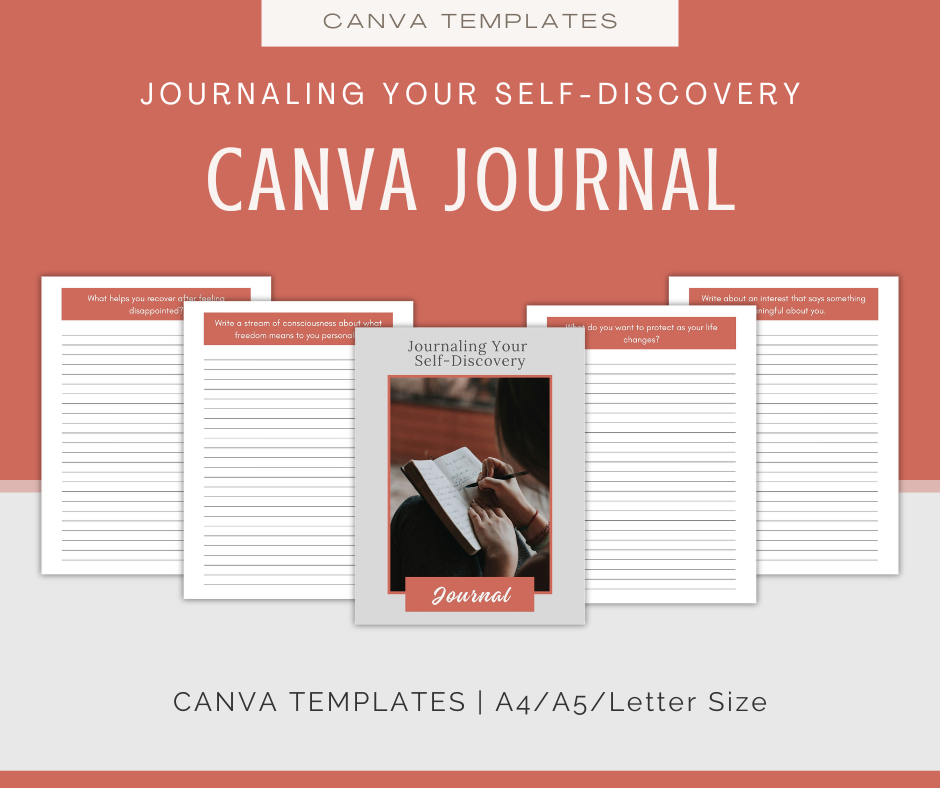 Journaling for Self-Discovery | Content & Journal Bundle