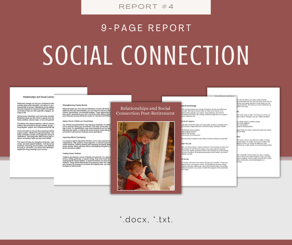 Life After Retirement | 5 Report Bundle