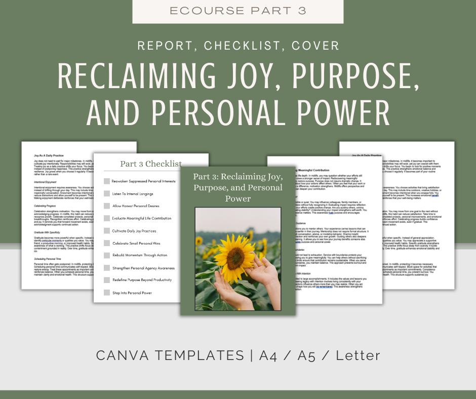 Blossom in Midlife | MEGA Content and Templates Bundle